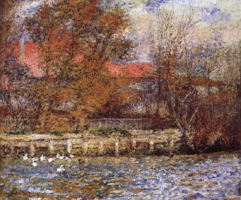 Pierre Renoir The Duck Pond china oil painting image